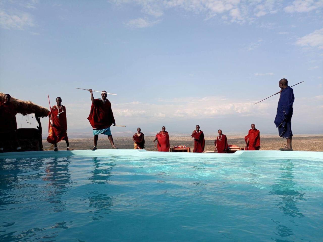 Osiligilai Maasai Lodge Sanya Juu Kültér fotó