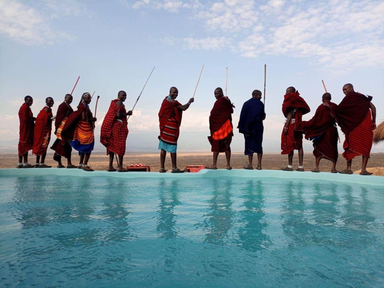Osiligilai Maasai Lodge Sanya Juu Kültér fotó