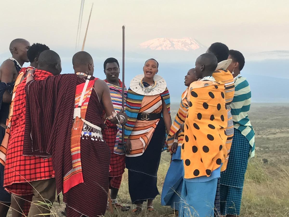 Osiligilai Maasai Lodge Sanya Juu Kültér fotó